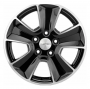 Легковой диск Khomen Wheels KHW1601 6,5x16 5x114,3 ET46 67,1 Black-FP