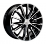 Легковой диск Khomen Wheels KHW1611 6,5x16 5x112 ET39,5 66,6 Black-FP